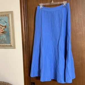 Covington linen blend midi skirt size 4